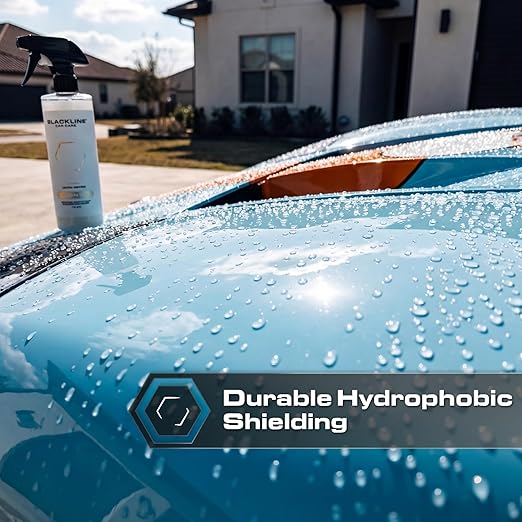 Blackline Vionyx Silica Ceramic Spray Coating for Cars – Hydrophobic Protection, Deep High-Gloss Shine, UV Defense & Long-Lasting Durability – Easy Spray-On Ceramic Sealant for Exterior Surfaces