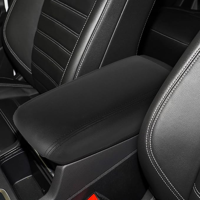LCWRGS Center Console Lid Armrest Kit Replacement for 2002-2009 Chevy Trailblazer GMC Envoy Isuzu Ascender Buick Rainier Oldsmobile Bravada