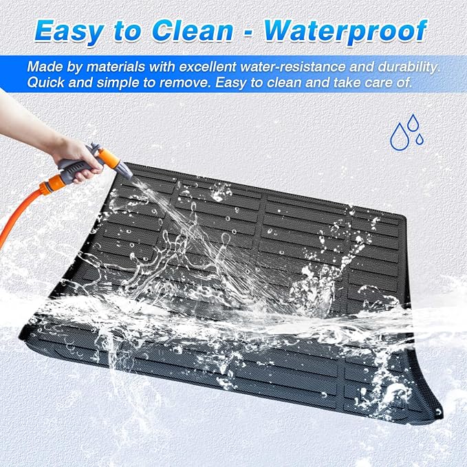 Cartist Custom Fit for Cargo Liner 2010-2017 Chevy Equinox/GMC Terrain All Weather Anti-Slip Rear Trunk Mat TPE Waterproof