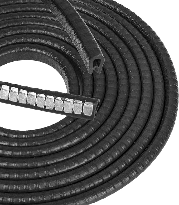 Edge Trim Black Small, Fits 1/16" (60 Feet)