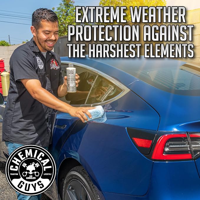 Chemical Guys, JetSeal Anti-Corrosion Paint Sealant & Protectant, 16 oz | Durable sealant bonds to paint for high gloss and lasting protection against the elements on cars, trucks and RVs