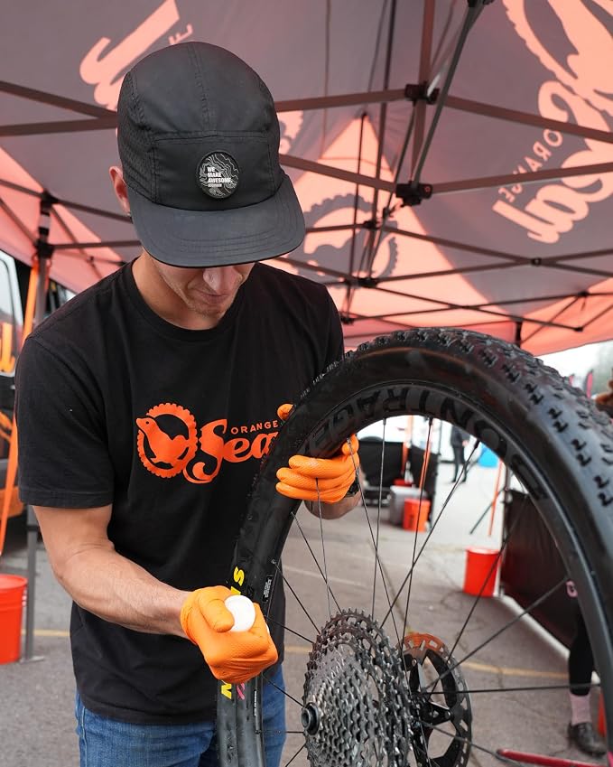 Orange Seal - Regular Formula Tubeless Bike Tire Sealant | Fast Sealing, up to 1/4" Puncture | for MTB, Road, CX and Gravel Bicycle Tires