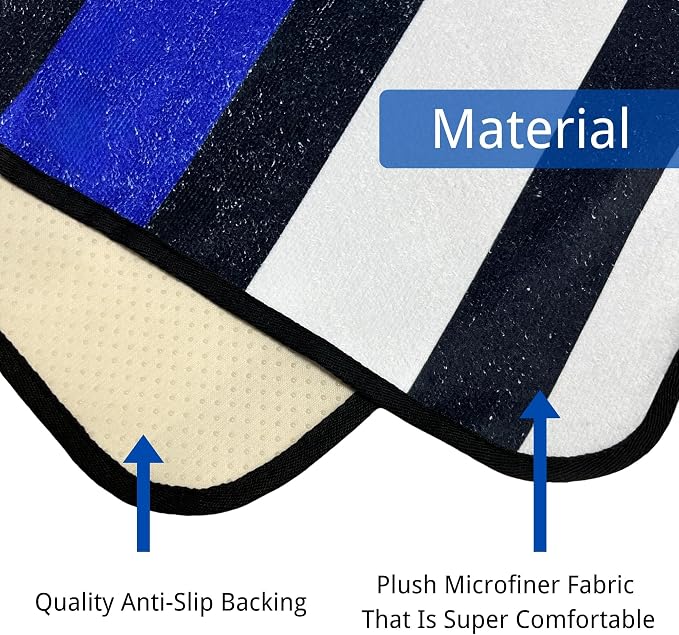 Waterproof Car Seat Cover for Front Seats, Protector for Cars SUVs Trucks, Sweat Towel Seat Covers Bucket for Gym,Workout,Beach,Hiking,Running (American Flag Black, 1PC)