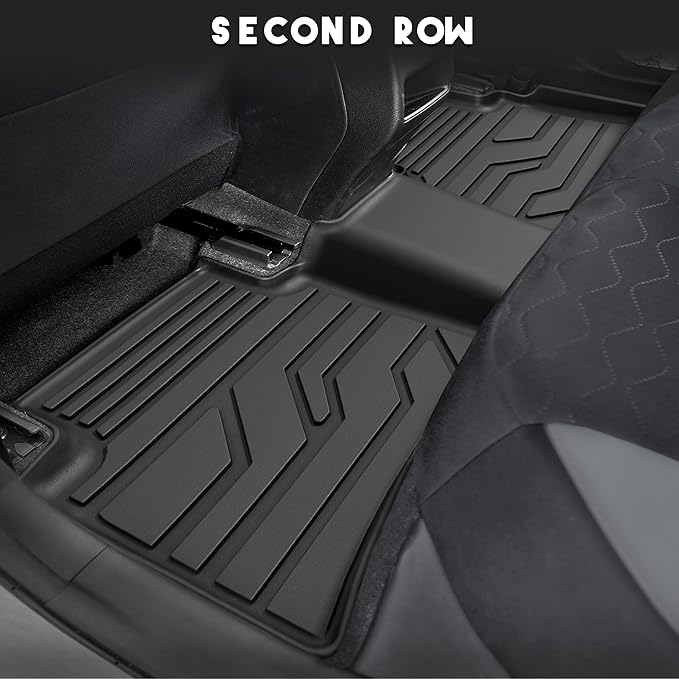 KARPAL Floor Mats for Toyota Corolla 2020-2026 Sedan/Sedan Hybrid (Not for Hatchback and Cross), Custom Fit All Weather TPE Floor Liners, 1st & 2nd Row & Cargo Liner, Corolla Accessories