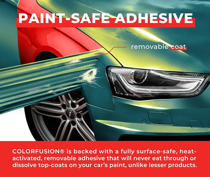 ColorFusion PPF by VViViD, Gloss Flip Thunder Green Dry Apply PPF Vinyl Car Wrap Roll 6ft x 5ft