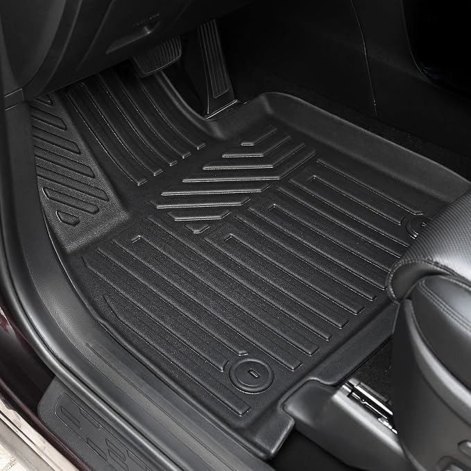 GALVAGNIATE Floor Mats for Hyundai Palisade 2020-2025, All Weather Floor Mats Trunk Cargo Liner with Backrest Protectors Accessories, Full Coverage Set (Fit 7/8 Seats)