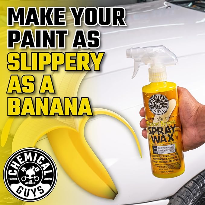 Chemical Guys WAC215 Blazin' Banana Carnauba Spray Wax (1 Gal), 128. Fluid_Ounces