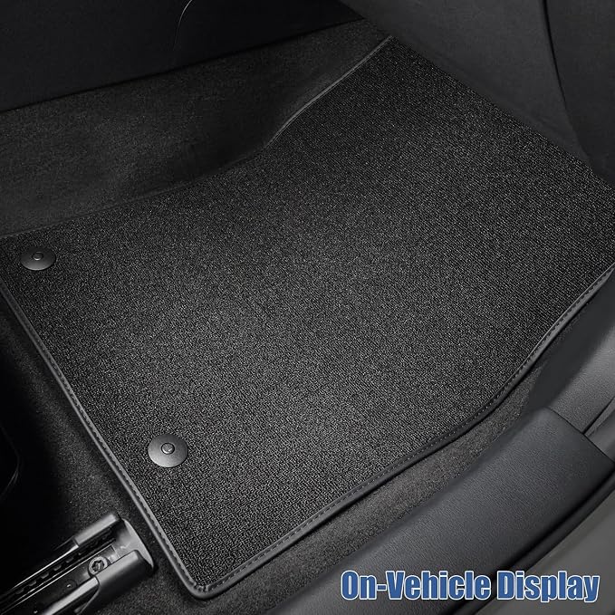 Carpet Floor Mats for Honda Civic 2022-2026 Sedan | Hatchback | Si (Include Sport), Custom Fit All Weather Anti-Slip Waterproof Floor Liners, Black