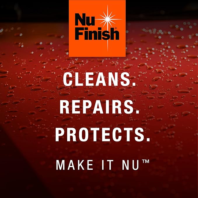Nu Finish Quick Clay Car Kit with Clay Block, Detailer and Cloth (3 Items)