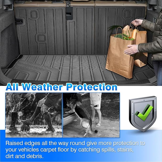 Cartist Floor Mats for 2025 2026 BMW X3 M50/30 xDrive, All Weather Cargo Liner for BMW X3 Accessories, Heavy Duty Car Mats, Car Accessories
