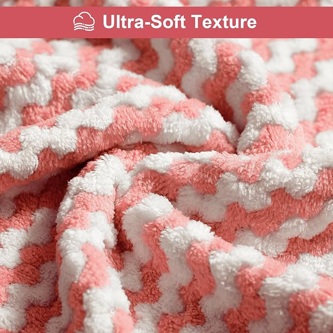 JOYMOOP 54 Packs Microfiber Cleaning Cloths, 10" x 10" Kitchen Towels – Reusable Cleaning Rags, Lint-Free, Super Absorbent Cleaning Cloths for Kitchen, Car, and Household Cleaning, Pink