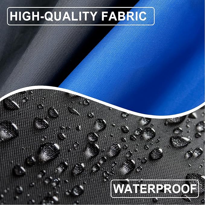 SUV Car Cover Waterproof All Weather for Automobiles, Full Exterior Covers for Jeep (182-190 inch) Universal Fit for Chevrolet Equinox, Toyota RAV4 etc. Rain Winter Sun Snow Protection.