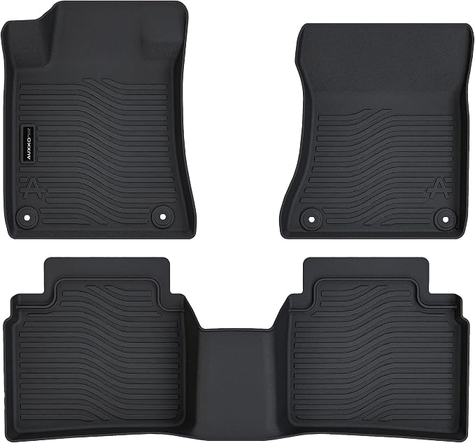 All Weather Floor Mat Fit for Nissan Altima 2019-2025 2026 S/SV/SR/SL/Platinum All Model TPE Liners Altima Accessories All Season Guard Odorless Anti-Slip Liner Black