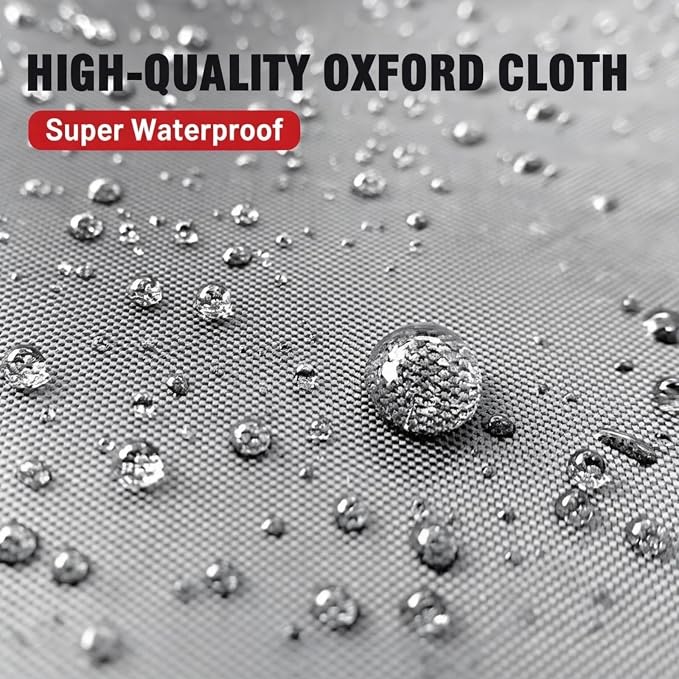 Favoto Car Cover Waterproof Custom Fit for Toyota 4Runner (2003-2026) | Windproof Heavy Duty Car Cover for Automobiles Outdoor with Reflective Strips All Weather Rain Dust Snow UV Protection
