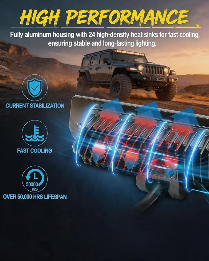 7 Inch Flush Mount LED Pods Bumper Lights 2PCS 120W Off Road Reverse Light | 12000LM Diffusion Beam Driving Backup Lights IP68 Waterproof + DT Harness Kit Flush LED Work Light for Truck SUV ATV UTV 4x4