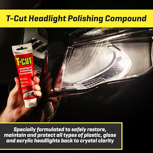 T-Cut Headlight Polishing Compound, 0.33 lb