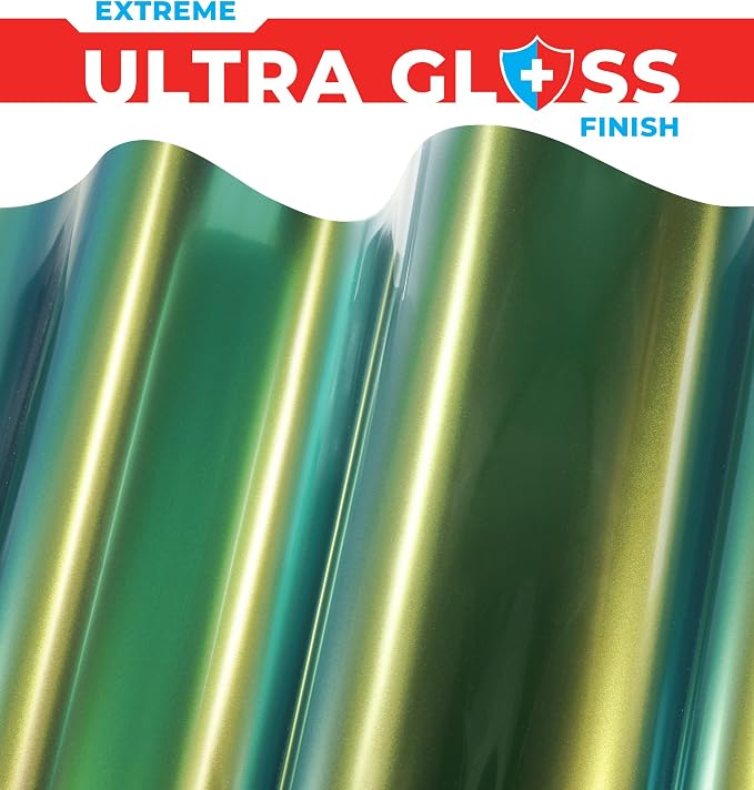 ColorFusion PPF by VViViD, Gloss Early Spring Green Dry Apply PPF Vinyl Car Wrap Roll 10ft x 5ft
