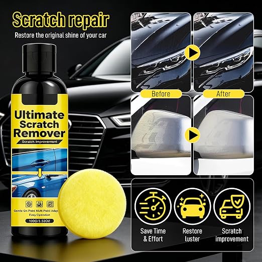 Scratch Remover, Ultimate Scratch Remover, Plastic Polish Scratchs Removers, Car Scratchs Repair Paste Deep Scratch