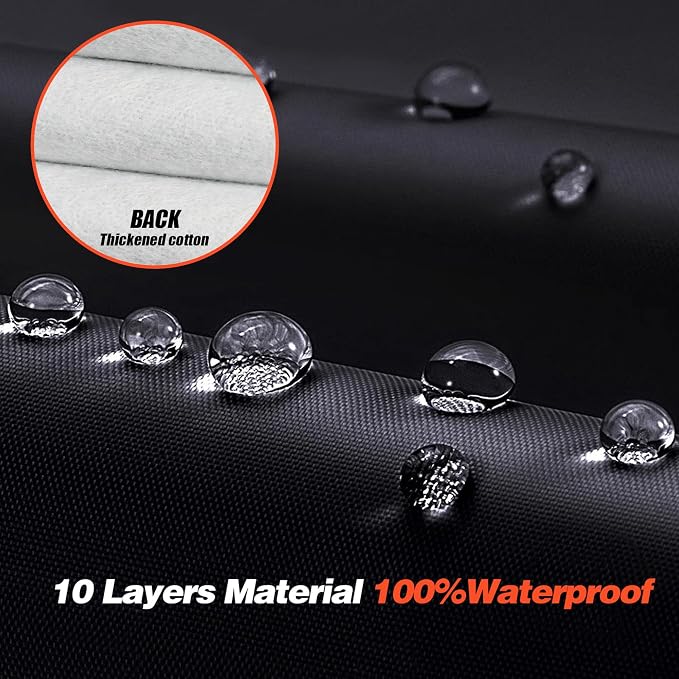 Honda Civic Car Cover 100% Waterproof All Weather, Gift with Towel, 10 Layers Sedan Car Cover Custom Fit 1993-2026 Honda Civic, Full Exterior Covers Rain Sun UV Protection with Door Zipper.