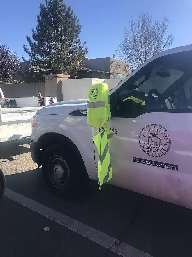 Warning Safety Device - DOT Approved Reflective Emergency Roadside for Breakdown - Increased Roadside Visibility – Convenient/Easy to Use (Large Truck)