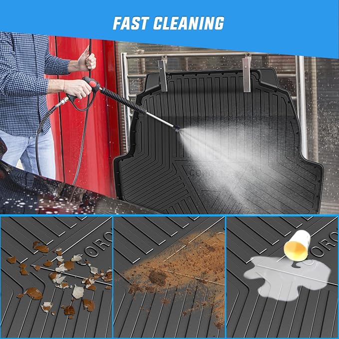 Nilight Cargo Mats for Toyota Corolla Sedan & Hybrid 2020 2021 2022 2023 2024 2025,All Weather Protection Heavy Duty Cargo Liners