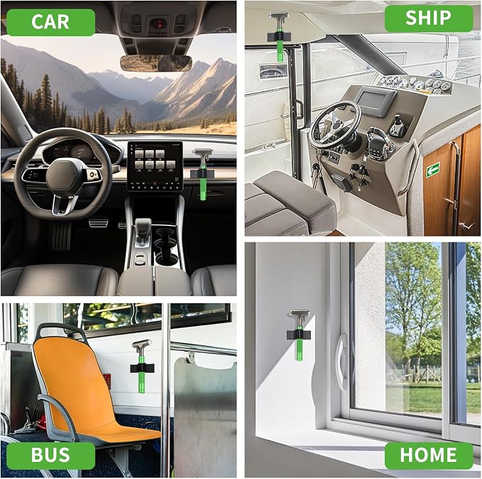 Window Breaker Seatbelt Cutter, 3-in-1 Car Safety Hammer | Seatbelt Cutter. Car Glass Breaker