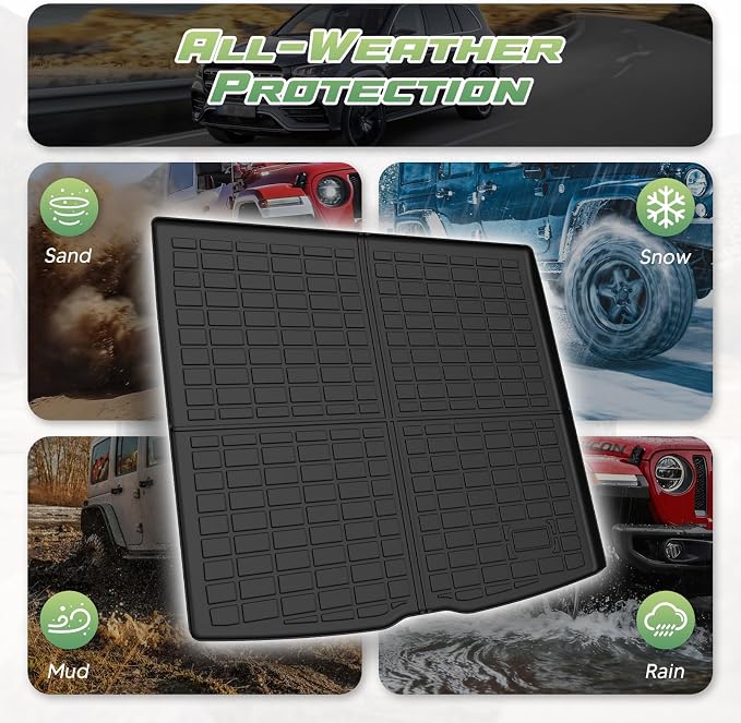Cartist Cargo Liner for GLE Class 2020-2025 2026, All Weather Cargo Mats for GLE Accessories, Heavy Duty TPE Trunk Mat, Car Accessories