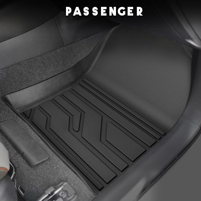KARPAL Floor Mats for Toyota Corolla 2020-2026 Sedan/Sedan Hybrid (Not for Hatchback and Cross), Custom Fit All Weather TPE Floor Liners, 1st & 2nd Row & Cargo Liner, Corolla Accessories