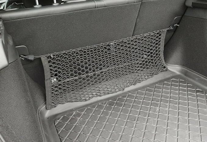 Trunk Organizer Cargo Net for Honda Civic 2017-2026 - Envelope Style Cargo Net for Hatchback - Premium Mesh Car Trunk Organizer Vehicle Carrier Storage - Compatible with Honda Civic