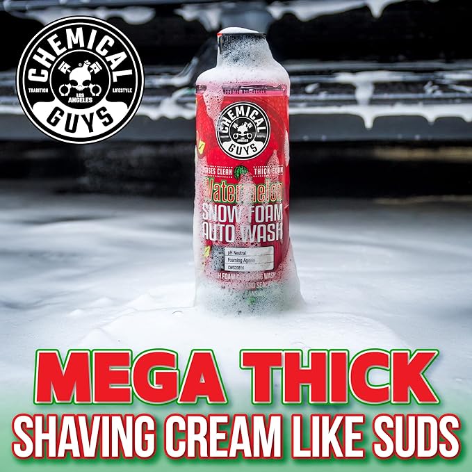 Chemical Guys, Watermelon Snow Foam Car Wash Soap for Foam Cannons, 64 oz