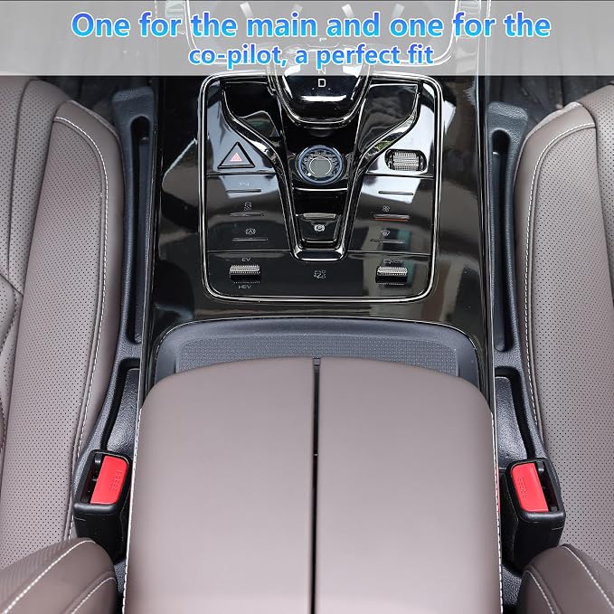 【Compatible with Jeep Grand Cherokee】 Seat Gap Filler,No Drop Seat Guard Compatible with Jeep Grand Cherokee L 4xe,Drop Seat Guards for Cars(2Pcs),Emergency Keychain Car Escape Tool(2Pcs)