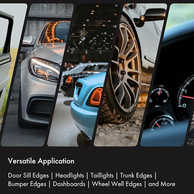 XPEL Clear Universal Door Sill Guard Protection Film, 60" x 2.75", PPF Kit | Door sill guard film helps protect high-traffic entry areas from scuffs, scratches, and everyday wear.