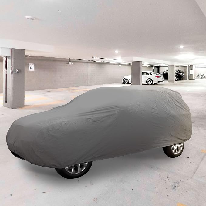 FH Group Universal Fit Non-Woven Water Resistant SUV Cover XXXL