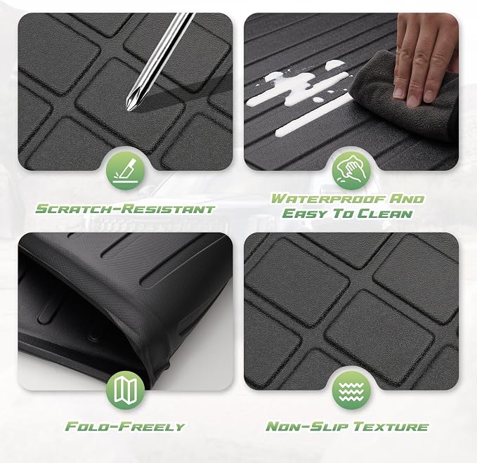 Cartist Cargo Liner for GLE Class 2020-2025 2026, All Weather Cargo Mats for GLE Accessories, Heavy Duty TPE Trunk Mat, Car Accessories
