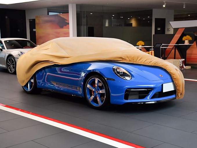 Heavy Duty Outdoor Car Cover Custom Fit for 2011-2026 Porsche 911,Windproof All Weather Waterproof Sun Rain UV Dust Snow Protection Outdoor Car Covers