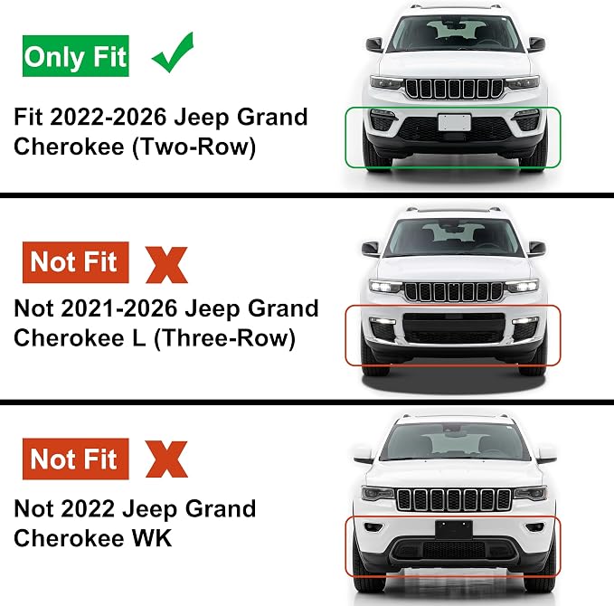 KARPAL Floor Mats & Cargo Liner for 2022-2025 2026 Jeep Grand Cherokee WL (Include 4xe, Not for WK2 or WL75) 5-Seat Only, All Weather TPE Custom Fit Floor Liners Car Mats Accessories