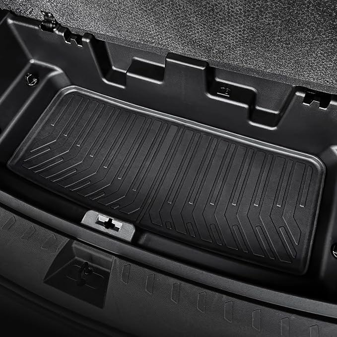 Floor Mats for Chevy Traverse 2018-2023, All Weather Floor Mats Trunk Cargo Liner with Backrest Protectors Accessories, Full Coverage Set (Fit 7 Seats)