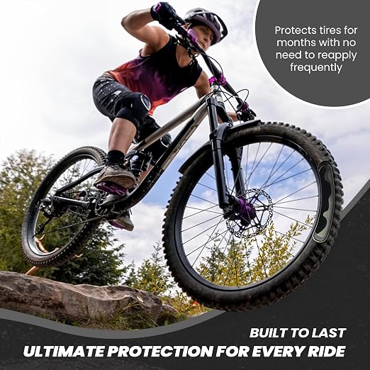 HEB Allscape Tire and Tube Sealant Puncture Repair Sealant, 2-in-1, Premium, Prevent and Repair, Suitable for Bike Tires and Tubes, Eco-Friendly, 13oz Bottle