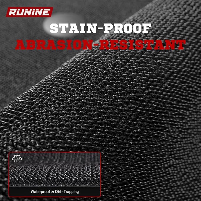 Floor Mats Cargo Mat for Honda CRV 2023 2024 2025 2026 Car Mat Accessories(Include Hybrid), 2-in-1 All Weather TPE Floor Liners with Removable Carpet Layer, Custom Fit Waterproof Anti-Slip Car Mats