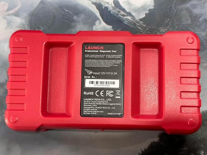 LAUNCH CRP123 V3.0 Elite OBD2 Scanner-2026 New Model Engine/ABS/SRS/Transmission Diagnostic Scan Tool SRS Airbag Code Reader,3 Reset Oil Service/Throttle Relearn/SAS Reset,Lifetime Free Update