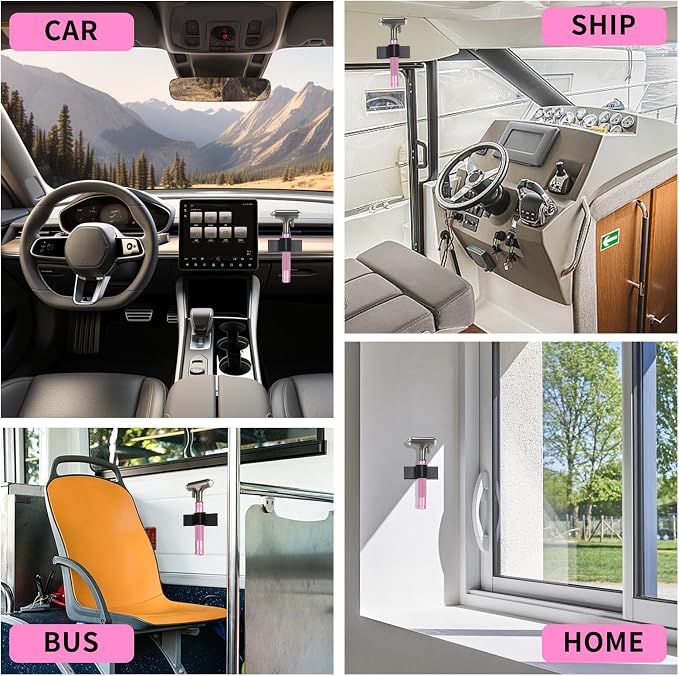 Window Breaker, 3-in-1 Car Safety Tool with Seat Belt Cutter and Glass Breaker