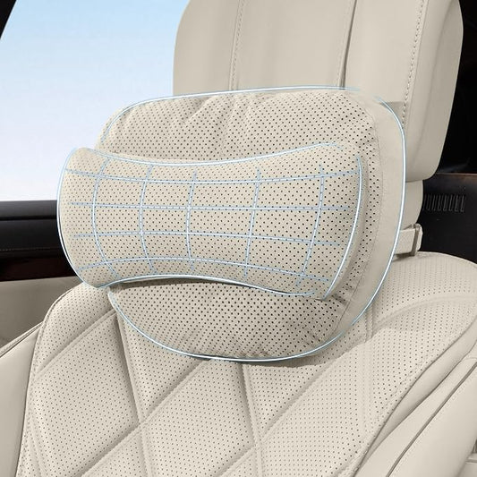 Car Neck Pillow, Soft Car Headrest Neck Rest Cushion for Driving | Comfortable Neck Pillow for Driving, Ergonomic Car Neck Support Pillow for Relieve Driving Fatigue, Universal for Car Office