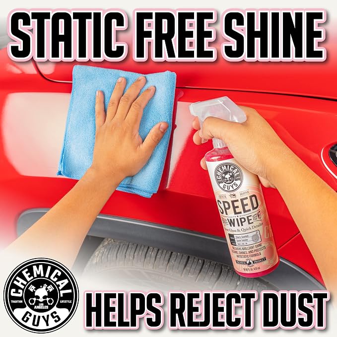 Chemical Guys, Speed Wipe Quick Detailer Spray, High Gloss Shine, 16 oz
