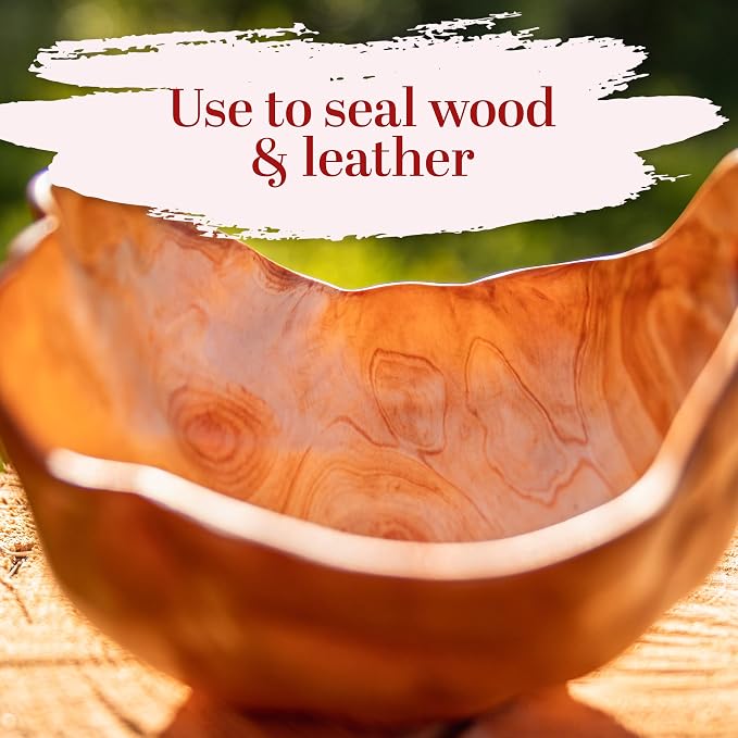 Pure Carnauba Wax for Wood, Furniture, Car Polish and Leather Finishing | Use in Homemade Balms and Skin Care | Food Grade, Vegan Hard Wax | 1 LB (16 oz) by Better Shea Butter