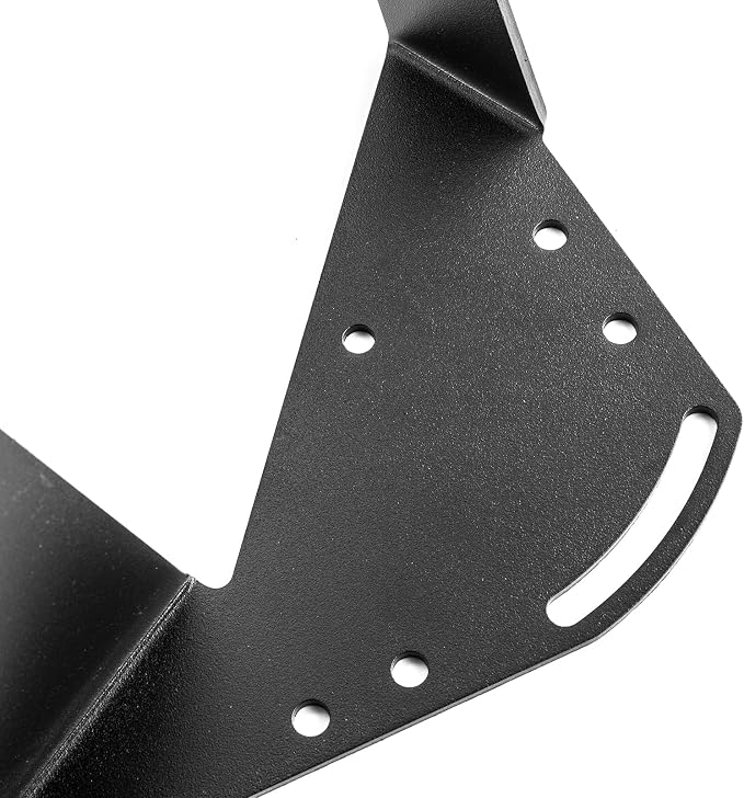 WeiSen Front Hidden Bumper Light Bar Mount Fit for Ram 2500 3500 2019-2024 | Fit 22" Straight LED Light Bar,No Drill,Heavy Duty Steel,Rust Resistant,Black Powder Coated,Light Bar Bracket