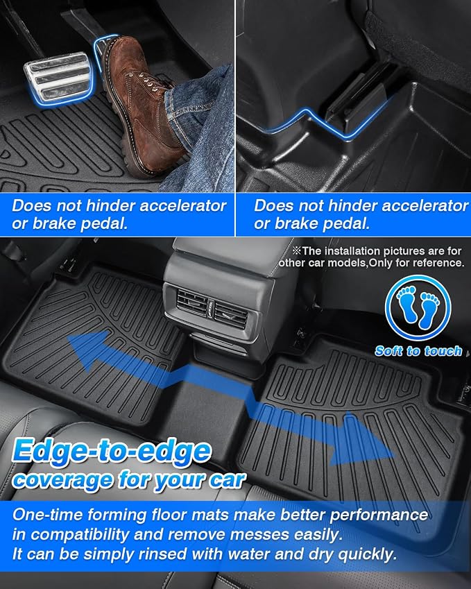 Cartist Floor Mats for Buick Envision 2021-2025 2026, All Weather Cargo Liners for Buick Envision Accessories, Heavy Duty Car Mats, Car Accessories