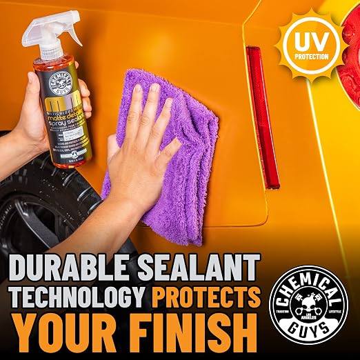 Chemical Guys, Meticulous Matte & Satin Finish Detailer & Sealant, 16 oz | Quick detailer for satin and matte finishes and vinyl wraps, cleans streak-free without adding unwanted gloss