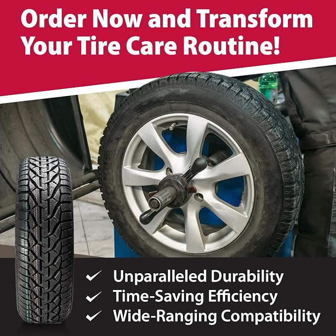 TECH Permacure Tire Repair Kit with Plugs – 50 Plugs & Tools for Permanent Tire Repair, Moisture & Air-Proof Seal, Ideal for Cars, Trucks, ATVs, Motorcycles, SUVs, & More – Portable & Compact Storage