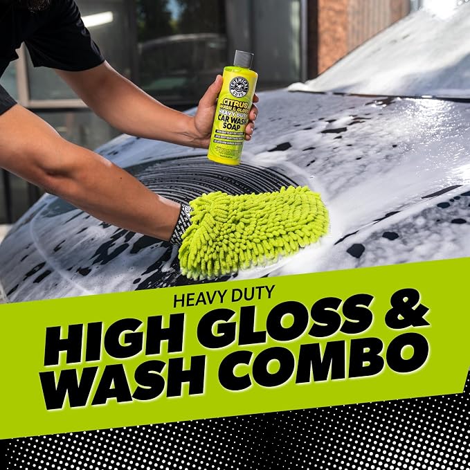 Chemical Guys, 7-Piece Car Cleaning Kit, Wash, Wheel & Interior Cleaners | Everything a first-time detailer needs for a full inside-and-out clean without buying pieces one at a time