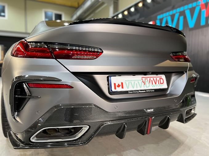 ColorFusion PPF by VViViD, Gunmetal Satin Stealth Metallic Dry Apply PPF Vinyl Car Wrap Roll 6ft x 5ft